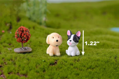 Animal Country Farm Fairy Garden Accessories Miniature Ornament Statue Figurines Landscape Bonsai Pot Dollhouse Terrarium Decor