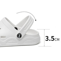 Summer Comfortable Clogs Slippers for Women Lightweight Anti Slip Beach Sandals Woman Fashion White EVA Waterproof Garden Shoes
