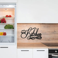 DDPNKL 1PC Kitchen Sign Wall Decor, Metal Kitchen Signs Wall Decor Farmhouse & Home & Kitchen Wall Decor Farmhouse & Kitchen