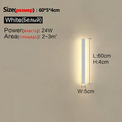 Waterproof Wall Light Outdoor Garden Wall lamps LED Lights Modern Nordic  Living Room TV Background IP65 110/220v Wall washer