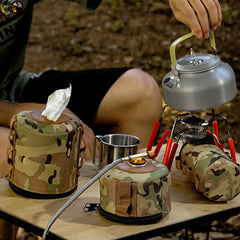 Camping Gas Can Protective Cover Gas Tank Canister Cylinder Case