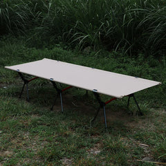 Camping Folding Cot High Legs One Person Outdoor Office Nap Sleeping