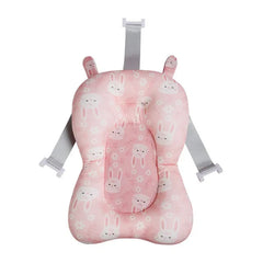 Baby Shower Bath Tub Pad Non-Slip Newborn Bathtub Mat Safety Nursing Foldable Support Comfort Body Cushion Mat Pillow Cartoon