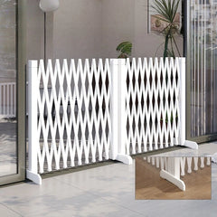 Pet Puppy Fence Retractable Isolation Dog Wooden Fence Folded Indoor Anti-Jailbreak Dog Fences Accessories Isolation Pet Cat Net