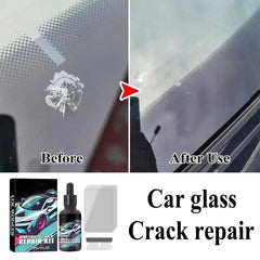 Magic Windscreen Crack Repair Set - Auto Glass Scratch Eraser for Cars Trucks Motorcycles