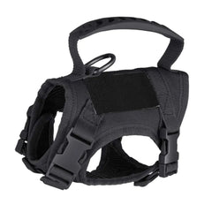 Tactical Cat Harness For Walking Escape Proof Adjustable Pet Vest Harness Soft Mesh With Control Handle For Large Cat Small Dog