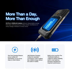 AGM G3 Rugged Phone 5G, Dimensity 7300, 10000mAh, IP68 Waterproof, Wireless Charging, Camping Light, 24（12+12）GB+512GB）