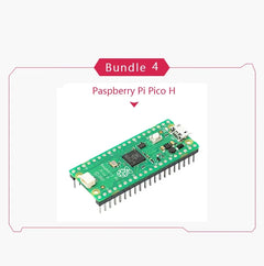 Original Raspberry Pi Pico/2, Pico with Wireless WiFi Development Board, Pico or Pico H with Pin Header, Support MicroPython/C++