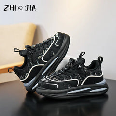 New Children's Sports Shoes Spring and Autumn Fashion Trend Casual Shoes Boys and Girls Mesh Breathable Outdoor Running Shoes