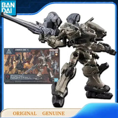 Bandai Original Genuine Gundam 30MM ARMORED CORE VI STEEL HAZE NIGHTFALL Anime Action Figures Toys Gift Assembly Model Ornaments