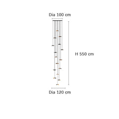 Designer Log Craft LED Ceiling Chandelier Living Room Tearoom Kitchen Table Lamps Bedroom Home Decoration Lighting Stair Lights