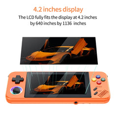 M41P LINUX Emelec 4.3Open Source Game Player N909 Dual Core1.8GHz1136*640HD Pocket Gaming Console Support128GB TF Card Expansion