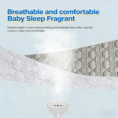 Waterproof Breathable Quilted Fitted Sheet Deep Pocket Mattress Cover Soft Microfiber Elastic Anti-slip Twin Full Queen King Bed