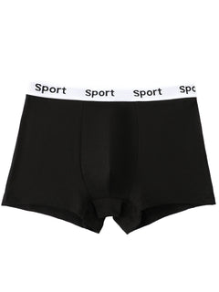 7 pieces mixed boys' underwear 8-14 years old solid color breathable soft stretch 95% cotton boy's boxer briefs