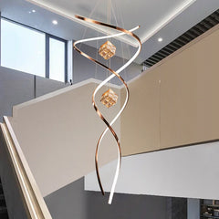 Home Decoration - Hall Chandelier - Staircase Chandelier - Indoor Lighting Fixtures - Ceiling Lights - Exquisite Indoor Lighting