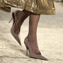 Shoes for Women 2026 High-heel 9.5 cm Women's Sandals Size 34-43 New Fashion Pointed Summer Women Shoes Sandalias De Mujer