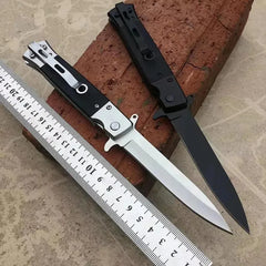 Portable Outdoor Folding Knife Stainless Steel High Hardness Multi-Purpose Small Knife for Wilderness Survival
