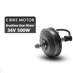 Electric Bike Motor Wheel 36V 250W 350W 500W Brushless Gear Hub Motor Front Rear 20"24"26"27.5"28"29"700C E Bike Motor Wheel