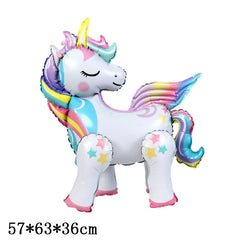 Rainbow Unicorn Balloon Unicorn Party Decor Supplies Unicorn Birthday Party Decoration Baby Shower Kids Girls Birthday Decor