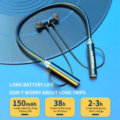 9D Bluetooth Earphones Wireless Headphones Magnetic Stereo Neckband Waterproof Sports Earbuds With Mic For iPhone Huawei OnePlus