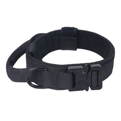 Dog Traction Tactical Collar Outdoor Neck Ring Thickened Large Dogs Can Hold Dog Neck Cover dog collar