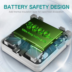 MIYOO Flip V2 Handheld Game Console 3.5''IPS Screen Retro Compact Portable Game Machine for On-the-Go Entertainment Players Gift