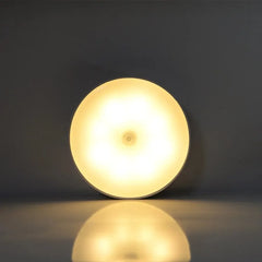 Motion Sensor Light USB Rechargeable Night Light LED Lamp for Kitchen Bedroom Stairs Hallway Cabinet Closet Wardrobe Nightlight
