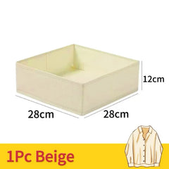 Underwear Organizers Of Cabinets And Drawers Wardrobe Clothes Bra Organizer For Underwear Socks Pants Home Foldable Storage Box