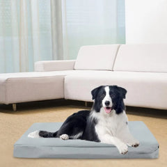 Washable Dog Crate Pad Cover Oxford Cloth Waterproof Dog Bed Cover for Puppy Kitten Replacement Pet Supplies (Only Covers)