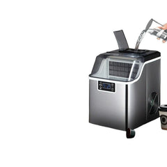 Small Household Square Ice Maker, Antibacterial, Ultra-Large Capacity, Rapid Ice Making