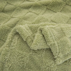 Waffle Blanket, Winter Knitted Blanket, Jacquard Braid Blanket, Warm Gift Blanket ,for Bed Sheet or Sofa Cover Four-season