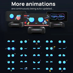 Looi Robot Smartphone Looi Robot ChatGPT Large Model English Voice Dialogue Visual Recognition Interactive Smart Toy Gift