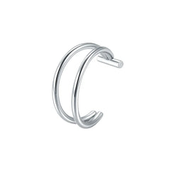 1PC Stainless Steel Fake Nose Ring Hoop Septum Rings Non-Pierced C