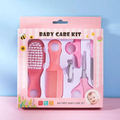 Baby Care Kit Baby Nail Clippers Nasal Aspirator Nose Cleaning Tool Safety Comb Brush 10-Piece Set Specially Designed for Bags