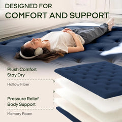 Thicken Cotton Foldable Floor Futon Mattress Twin Size Tatami Sleeping Pad Roll Up Portable Dorm Bed
