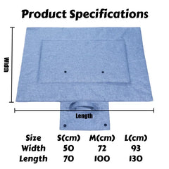 All-Season Portable Pet Bed for Outdoor & Indoor Use: Waterproof