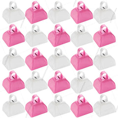 12-100 Pcs Metal Cowbells for Sporting Event 3 Inch Small Noise Makers