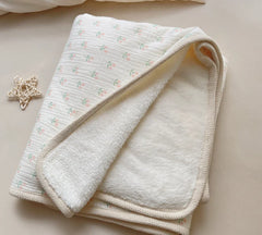 Muslin Baby Blanket Newborn Infant Swaddles Wrap Blankets Winter Fleece Thermal Crib Stroller Sleep Cover Soft Throw Blankets