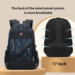 2026 Waterproof 17/20 Inch Laptop Backpack Men Airplane Travel Everyday Backpacks Women Oxford Rucksack Male School Bag Mochila