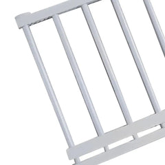 Portable Retractable Pet Dog Gate Protection Adjustable Fence Baby Barrier Stair Gate for Patio Lawn Garden Stairways Doorway