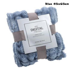 New Double Sided Warm Blanket Warm Skin-Friendly Throw Blanket Breathable Ultra Soft Bunny Blanket