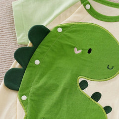 Cute cartoon animal-shaped clothing cotton baby clothing summer 0-2-year-old baby one-piece Short sleeve newborn romper