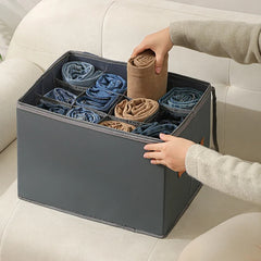 Shoe Organizer for Closet Foldable Shoe Storage Containers with Clear Cover Fits up to 16-32 Pairs with Adjustabele Dividers