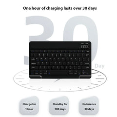 EMTRA™ Bluetooth Wireless Keyboard & Mouse – Rechargeable, Silent, 7 Colors, iPad, Phone & Tablet Ready | FlipStylez LLC®