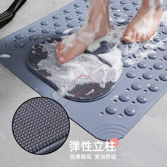 Household Bathroom Non-slip Toilet Floor Mat Toilet Anti-drop Mat Bathtub Massage Mat