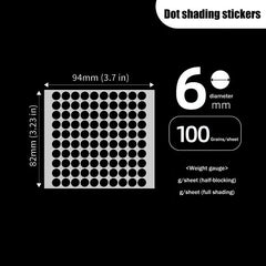 100pcs Black Light-Blocking Stickers For VR Glasses AI Intelligent Glasser Record Video Shading Sticker Privacy Stickers
