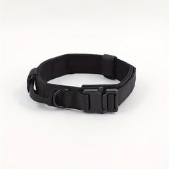 Tactical Dog Collar Military Nylon Heavy Duty K9 Collar Quick Release Buckle Adjustable Training Collar For Large Dogs