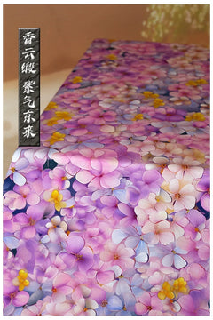Digital Printed Rayon Fabric Summer By Meters for Women Dress Pajamas Cool Blankets Diy Sewing Soft Smooth Floral Textile Cloth
