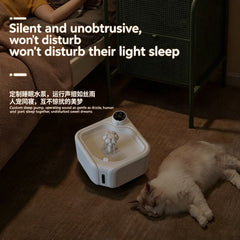 Pet Drinking Fountain Automatic Recirculating Wireless Smart Induction Pet Drinking Fountain for Dogs And Cats to Drink Water
