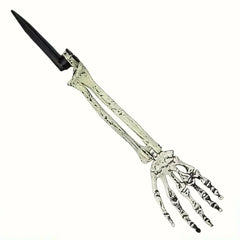 1/6pcs Skeleton Bone Garden Ground Stakes Skull Head & Hand for Halloween Home Yard Ground Insert Holiday Party Decor Ghost Hand